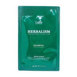 Шампунь для волос успокаивающий в пробнике Herbalism Shampoo Pouch, 10 мл. Lador