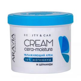 Увлажняющий крем с церамидами и мочевиной (10%) Cera-Moisture Cream, 550 мл. Aravia