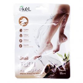 Пилинг-носочки с улиточным муцином Snail Foot Peeling Pack, 40 мл. Ekel