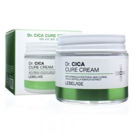 Антивозрастной смягчающий крем с центеллой азиатской Dr. Cica Cure Cream, 70 мл. Lebelage