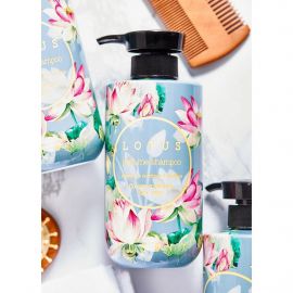 Парфюмированный шампунь с экстрактом лотоса Lotus Perfume Shampoo, 500 мл. Jigott