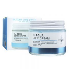 Антивозрастной крем для обезвоженной кожи с морскими водорослями Dr. Aqua Cure Cream, 70 мл. Lebelage