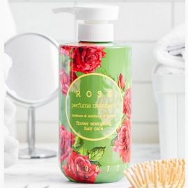 Парфюмированный шампунь для волос с экстрактом розы Rose Perfume Shampoo, 500 мл. Jigott