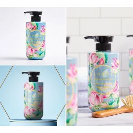 Парфюмированный шампунь с экстрактом лотоса Lotus Perfume Shampoo, 500 мл. Jigott