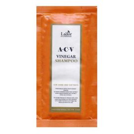 Шампунь для волос в пробнике с яблочным уксусом ACV Apple Vinergar Shampoo, 10 мл. Lador