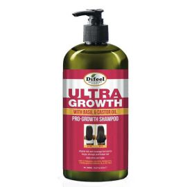 Шампунь для роста волос с базиликом и кастором Ultra Growth Basil-Castor Shampoo, 1000 мл. Difeel