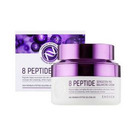 Восстанавливающий крем с пептидами 8 Peptide Sensation Pro Balancing Cream, 50 мл. Enough