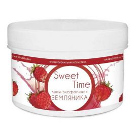 Крем-эксфолиант «Земляника» Sweet Time, 500 мл. Domix