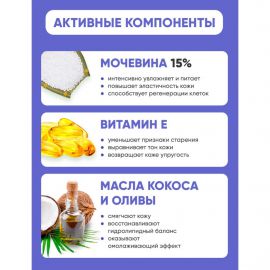 Ночной питательный крем для лица с мочевиной 15% / Urea 15% + Vitamin E, 250 мл. EpilProfi