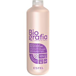 Натуральный мастер-бальзам для всех типов волос BIOGRAFIA 1200 мл Estel