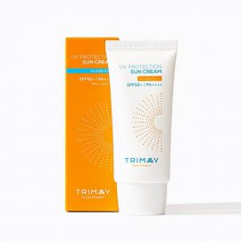 Солнцезащитный крем с коллагеном и аминокислотами UV Protection Sun Cream SPF50+ PA++++ 50 мл Trimay