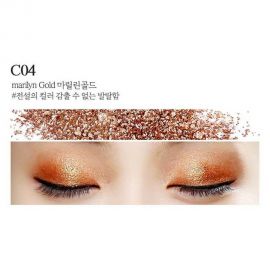 Кремовые пигментные тени Creamy Pigment Eye Shadow #04 Marilyn Gold 1,8 г L’ocean