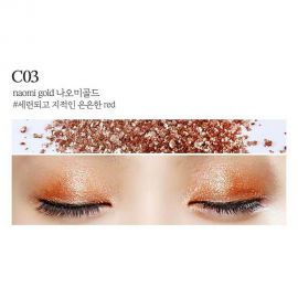 Кремовые пигментные тени Creamy Pigment Eye Shadow #03 Naomi Gold 1,8 г L’ocean