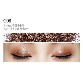 Кремовые пигментные тени Creamy Pigment Eye Shadow #08 Linda Gold 1,8 г L’ocean