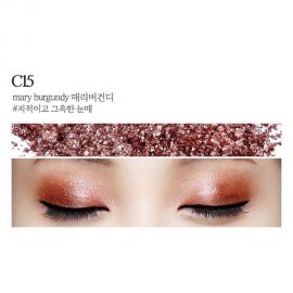 Кремовые пигментные тени Creamy Pigment Eye Shadow #15 Mary Burgundy 1,8 г L’ocean