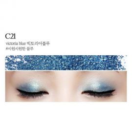 Кремовые пигментные тени Creamy Pigment Eye Shadow #21 Victoria Blue 1,8 г L’ocean