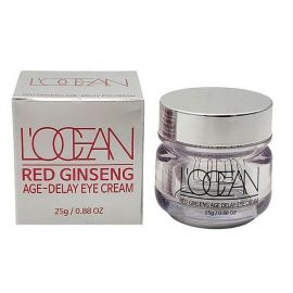 Крем для век на основе красного женьшеня Red Ginseng Age-Delay Eye Cream 25 г L’ocean