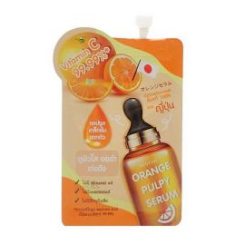 Осветляющая капсулированная сыворотка для лица с витамином С Orange Pulpy Serum 8 мл Mistine