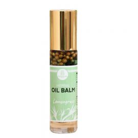 Травяной масляный бальзам с лемонграссом от тошноты и головной боли Herbal Oil Balm Lemongrass 10 г Coco Blues