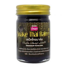 Змеиный черный бальзам Snake Thai Balm 50 г Banna