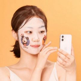 Маска тканевая питательная с коллагеном Disney Collection Selfie Nourishing Collagen Mask 30 мл Jmsolution