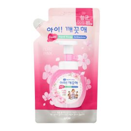 Жидкое мыло для рук с ароматом цветочного букета Ai kekute Foam handsoap pure pink 200 мл Lion