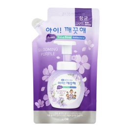 Жидкое пенное мыло для рук с ароматом фиалки Ai kekute Foam handsoap blooming purple 200 мл Lion