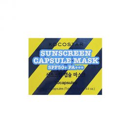 Солнцезащитный крем для лица в капсулах SPF50+ PA+++Sunscreen Capsule Mask 50 капсул Kocostar