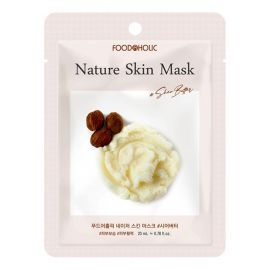 Тканевая маска для лица с маслом ши NATURE SKIN MASK #SHEA BUTTER 5 шт. х 25 гр. FOODAHOLIC