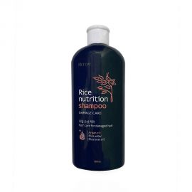 Увлажняющий шампунь для повреждённых волос Rice Nutrution Shampoo Damage care 200 мл Lion