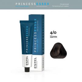 Крем-краска для волос Princess Essex 4/0 Шатен 60 мл. Estel