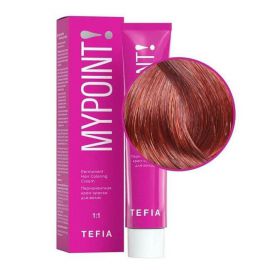 Перманентная крем-краска для волос Mypoint 6.4/ Темный блондин медный 60 мл TEFIA