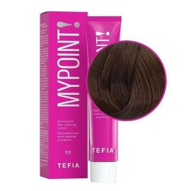 Перманентная крем-краска для волос Mypoint 6.0/ Темный блондин натуральный 60 мл TEFIA