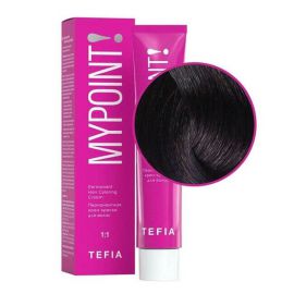 Перманентная крем-краска для волос Mypoint 5.85/ Светлый брюнет коричнево-красный 60 мл TEFIA