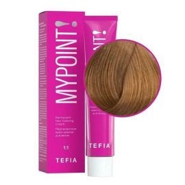 Перманентная крем-краска для волос Mypoint 8.3/ Светлый блондин золотистый 60 мл TEFIA