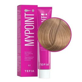 Перманентная крем-краска для волос Mypoint 9.8/ Очень светлый блондин коричневый 60 мл TEFIA