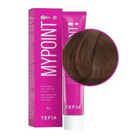 Перманентная крем-краска для волос Mypoint 7.8 Блондин коричневый 60 мл TEFIA