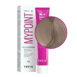 Перманентная крем-краска для волос Mypoint Special Blondes 187/ Натуральный cпециальный коричнево-фиолетовый 60 мл TEFIA