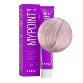 Гель-краска для волос тон в тон Mypoint 9.7/ Очень светлый блондин фиолетовый, безаммиачная 60 мл TEFIA