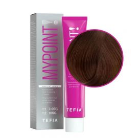 Перманентная крем-краска для седых волос Mypoint Special Grey 7.80/ Блондин коричневый 60 мл TEFIA