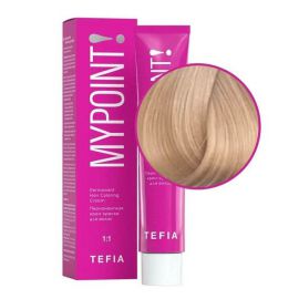 Перманентная крем-краска для волос Mypoint 10.85/ Экстра светлый блондин коричнево-красный 60 мл TEFIA