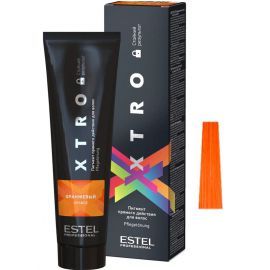 Пигмент прямого действия для волос XTRO BLACK Оранжевый 100 мл. Estel