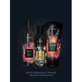 Набор Цветочная трилогия шампунь Rose, бальзам Blance, пена Orange Estel