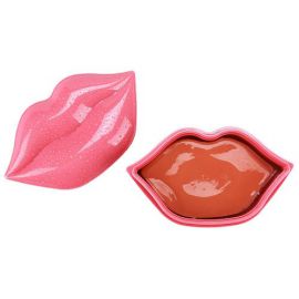Гидрогелевые патчи для губ (Роза) 20 патчей/ Rose Lip Mask 50 гр. Kocostar