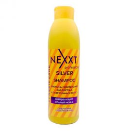 Серебристый шампунь для светлых и осветленных волос 1000 мл. Nexxt