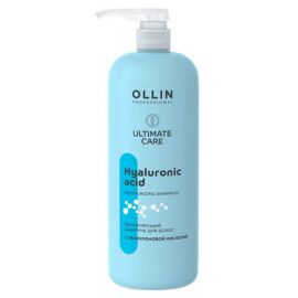 Увлажняющий шампунь для волос с гиалуроновой кислотой / Ultimate Care 1000 мл Ollin