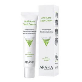 Крем-корректор для проблемной кожи против несовершенств / Anti-Acne Spot Cream 40 мл Aravia