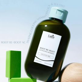 Шампунь для жирной кожи головы / Root Re-Boot Activating Shampoo Cica & Tea Tree, 300 мл Lador