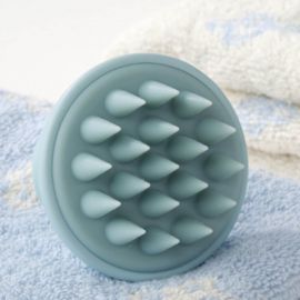 Массажер для мытья волос и кожи головы / Dermatical Shampoo Brush голубой Lador