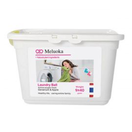 Капсулы для стирки / Geranium & Apple, 9 г x 40 Meluoka